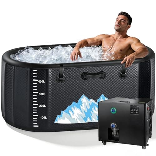 Drexo Cold Plunge Tub with 1 HP Hot and Cold Chiller