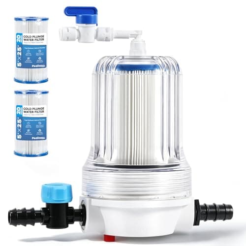Poafamx 5 in Cold Plunge Filter Housing Kit
