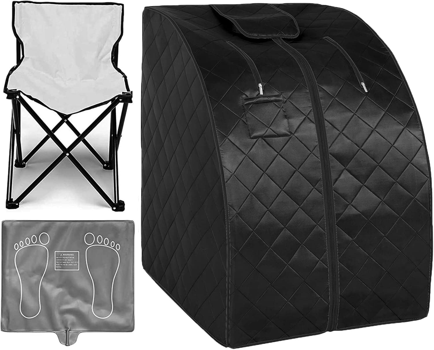 ZONEMEL Portable Infrared Sauna, 1 Person