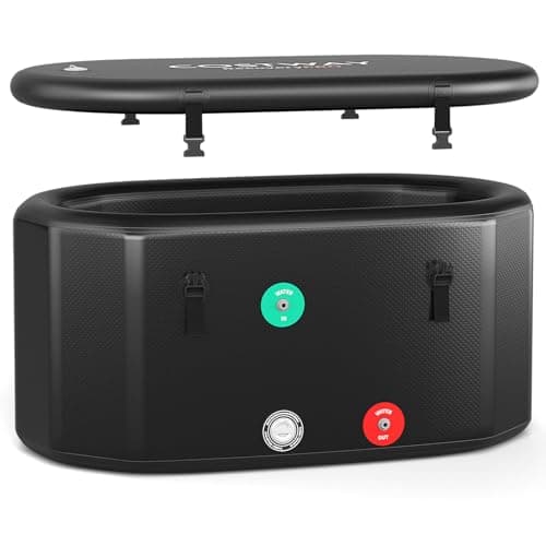 COSTWAY XL 129 Gal Oval Ice Bath Tub product photo