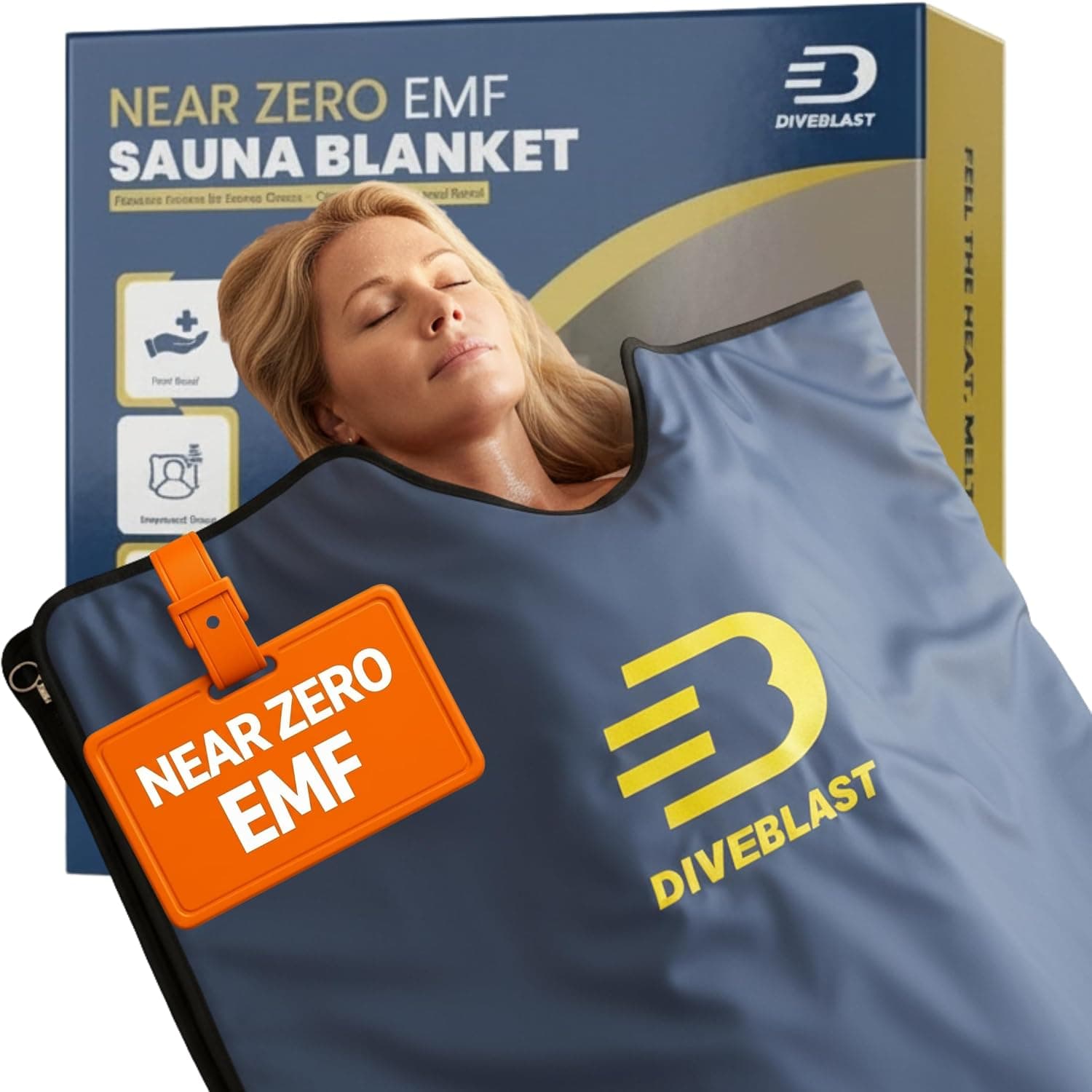 DIVEBLAST Zero EMF Sauna Blanket product photo